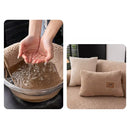 Funda Sherpa Antideslizante · Combo Completo con Almohadones de Regalo