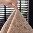 Funda Sherpa Antideslizante · Combo Completo con Almohadones de Regalo