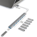 Hub USB-C 7 puertos USB 3.0, splitter multipuerto para laptop