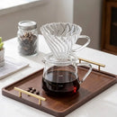 Kit Café Pour Over Deluxe con Bandeja de Madera