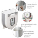 Kit - Cubo de basura plegable con bolsas de basura biodegradables (50 unidades)