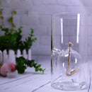 Lámpara de Aceite de Vidrio Borosilicato 15 cm (Huracán)