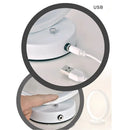 Lámpara de Mesa Aro LED 20cm Regulable USB