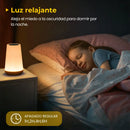 Lámpara Nocturna RGB Recargable USB con Touch y Control Remoto