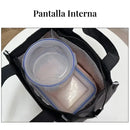 Lonchera Térmica Aluminio · Estilo Cartera