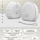 Luz Nocturna con Ruido Blanco Recargable USB-C (Timer 15/30)