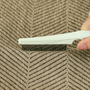 Patrón herringbone tejido en relieve de manta cubre sofá espiga blanca