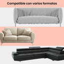 Manta cubre sofá jacquard espiga compatible con sofá en L, reclinable, futón y modular