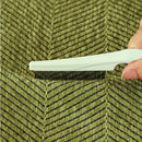Manta cubre sofá jacquard espiga verde con caída elegante y flecos