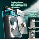 Mini Climatizador Portátil USB 3 en 1 (Ventilador + Humidificador + Luz)