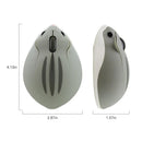 Mouse inalámbrico hamster 2.4G tamaño mini 105x73x40 mm, cómodo para uso diario