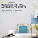 Papel Tapiz 3D Autoadhesivo Textura Lino (PVC Foam)