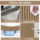 Papel Tapiz Autoadhesivo Imitación Madera 40 cm x 3 m