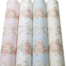 Papel tapiz floral autoadhesivo 3D 53cm: apto para superficies lisas, evitar humedad y polvo
