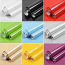 Papel vinílico autoadhesivo brillante 40cm en colores lisos para decorar
