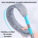 Plumero de Microfibra con Mango Largo para Rendijas (Seco y Húmedo)