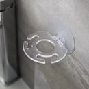 Porta Cepillo de Dientes de Pared Adhesivo (PVC+PS)
