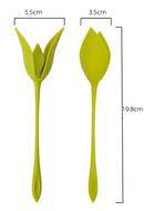 Porta servilletas floral tipo tulipán con medidas 19,8 cm, ranura para servilleta