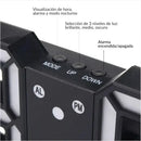 Reloj Digital LED 3D de Mesa y Pared