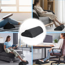 Reposapiés de memory foam para escritorio para dormitorio, living, estudio y oficina