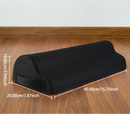 Reposapiés de memory foam para escritorio 40x20x10 cm, tamaño ideal bajo mesa