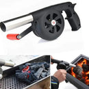 Soplador manual para parrilla con mango tipo pistola ergonómico para agarre cómodo