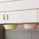 Soporte adhesivo multifunción para organizar diversos utensilios de cocina y baño