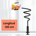 Soporte de Celular Flexible con Pinza 128cm (360°)