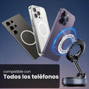 Soporte Magnético con Ventosa Tipo MagSafe 360° Plegable (con PC Pad)