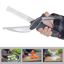 Tijera de cocina 2 en 1 separable con mango ergonómico y hoja de acero inoxidable