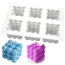 Kit Velas Bubble — Molde de Silicona + Cera de Soja Natural